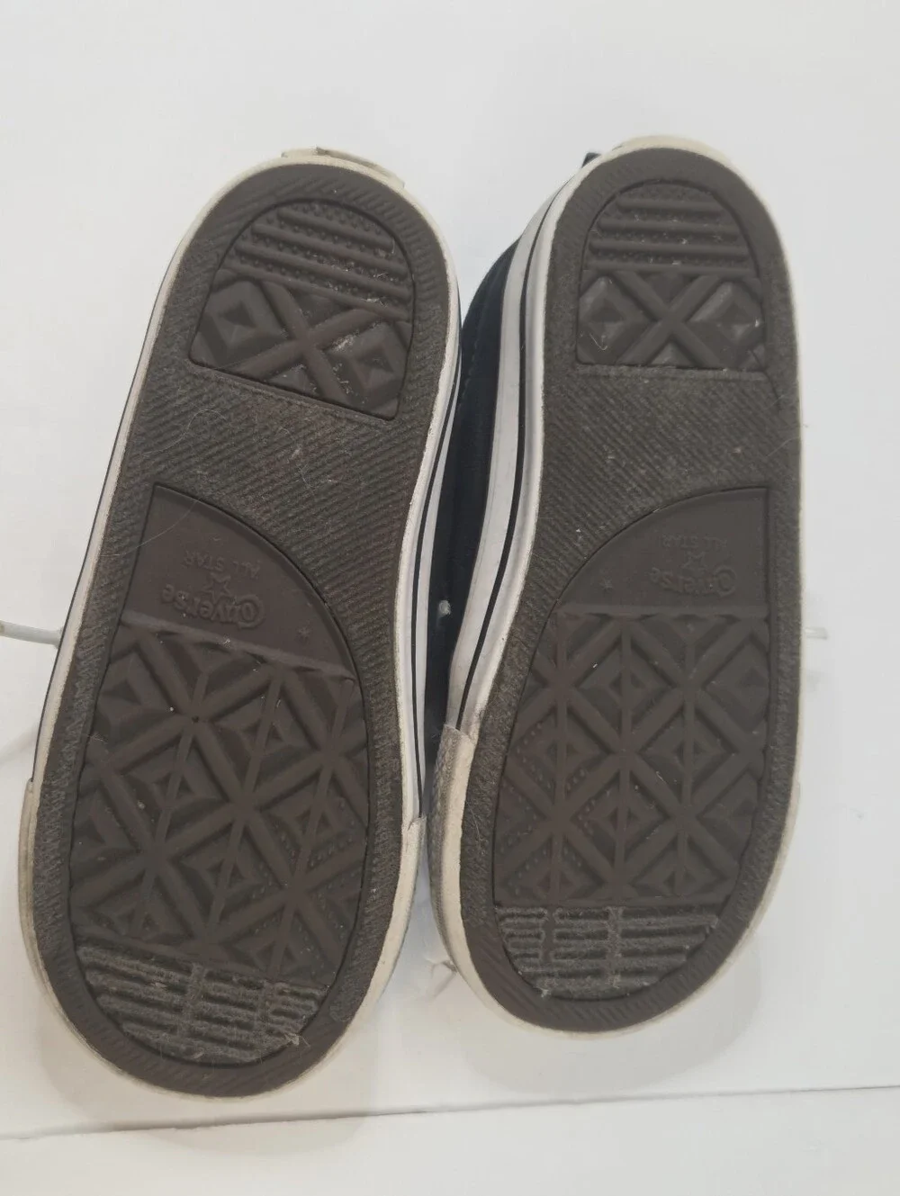 Converse Chuck Taylor All Star Toddler Slip-On Sneakers Black White Size 10